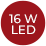 16W LED