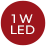 1W LED