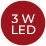 3W LED