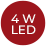 4W LED
